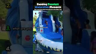 Ranking Funniest Waterslide Moments