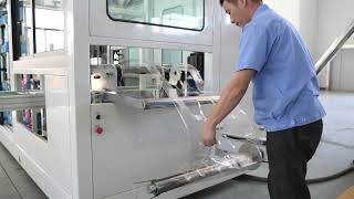 FULL AUTOMATIC THREE-STATION PLASTIC THERMOFORMING MACHINE