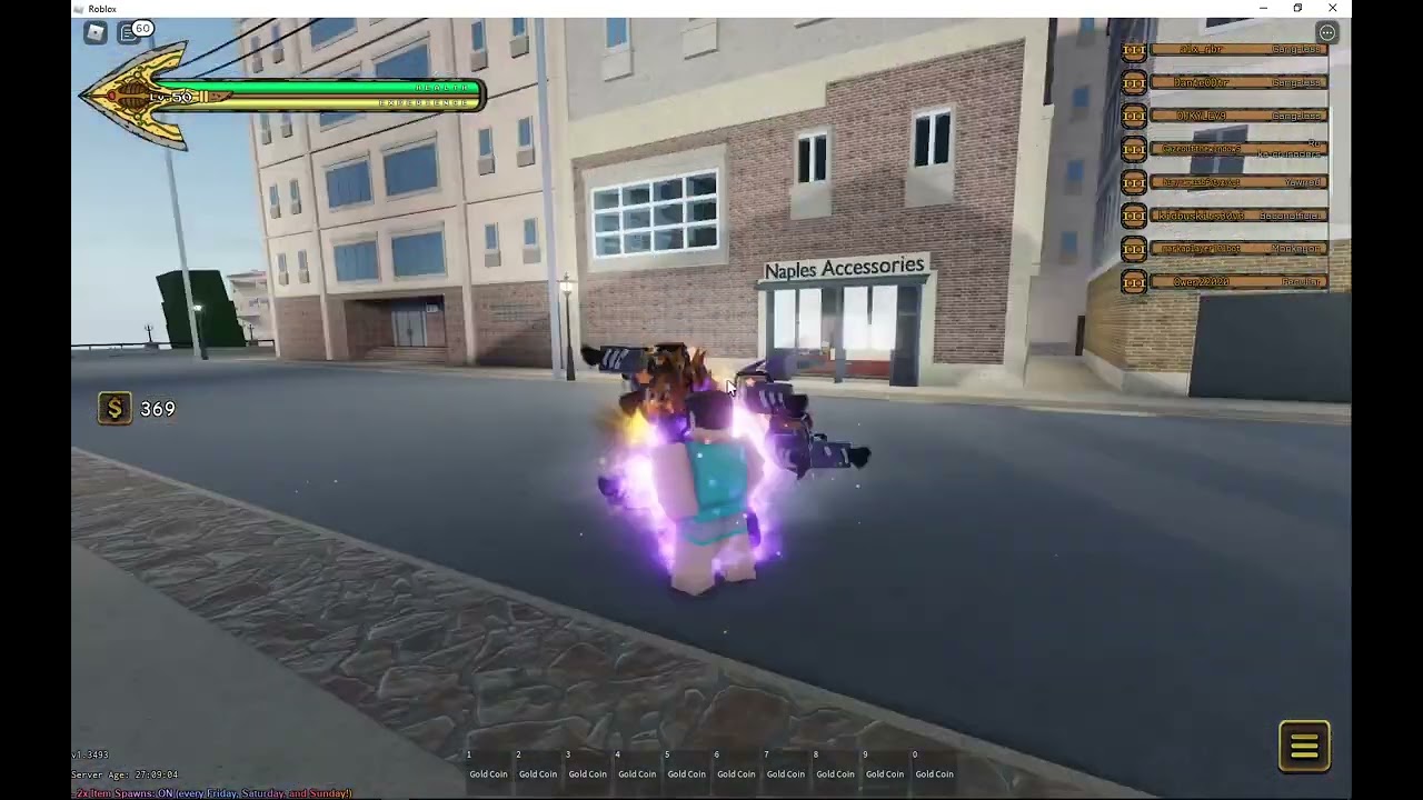 Made a yba and gpo black market server join up YouTube