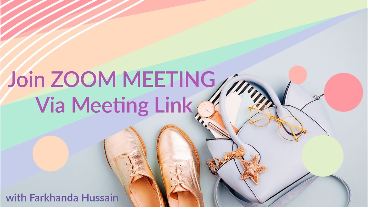 How to join ZOOM MEETING Via Meeting Link