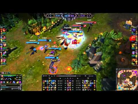League of legends- Awesome WTF moment.Azir new.