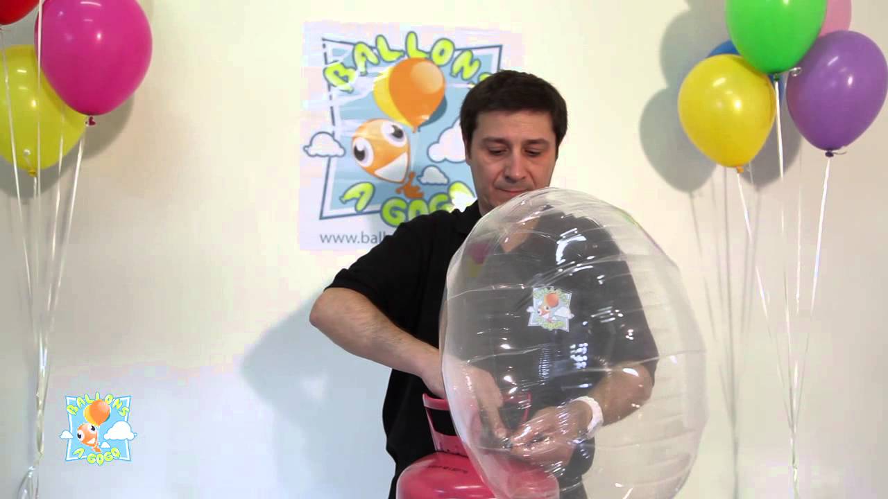 Gonflage ballon Bubble 