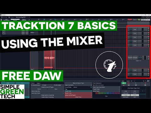 Tracktion 7 Tutorial: Using The Tracktion Mixer