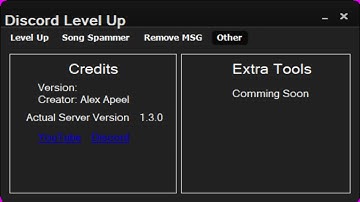 Discord Toolkit 1.3.0 Mee6 Levelup tool, Song Spammer & more