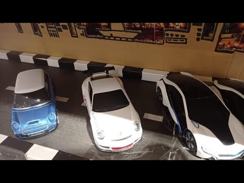 Car-Toys-BMW-i8-Concept,-Porsche-GT3-RS-and-Mini-Cooper-S