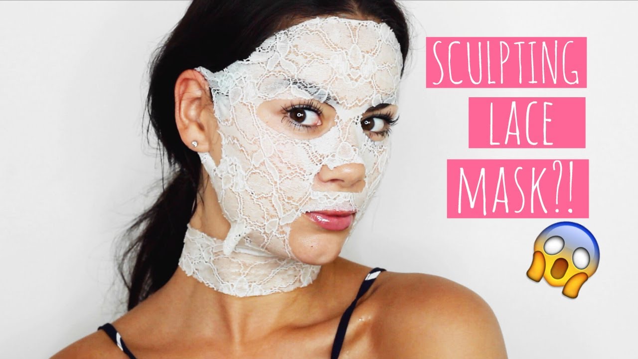 LACE FACE MASK THAT SCULPTS YOUR FACE?!