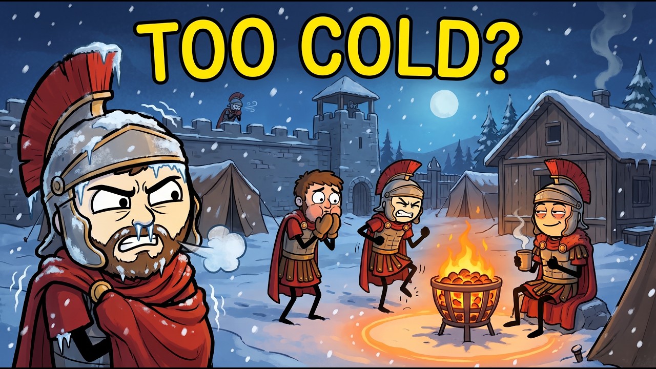 How Did Roman Soldiers Survive Freezing Nights Without Heaters?