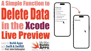 Bonus: Clear out data from SwiftUI Live Preview