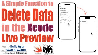 Bonus: Clear out data from SwiftUI Live Preview