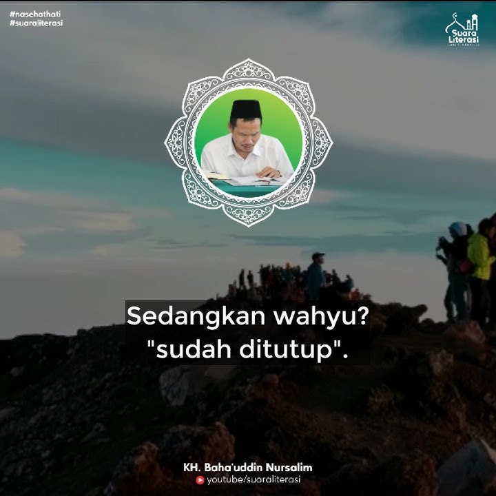 Bisikan Setan - Gus Baha' 1 Menit || Nasehat Gus Baha @SuaraLiterasi