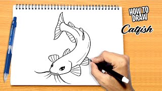 How to draw Catfish