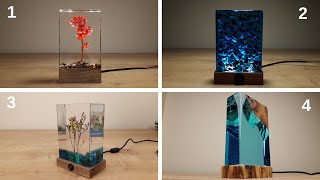 Top 4 Most Amazing Epoxy Resin Lamps