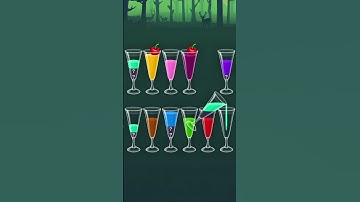 Satisfying Water Sorting Game | Relax Your Mind #sorting #games #shorts