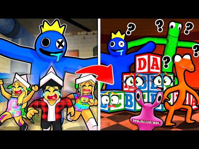 RAINBOW FRIENDS - VIRAMOS OBJETOS DO MAPA PARA SOBREVIVER ! - (Roblox Prop  Hunt) 