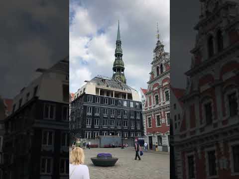Video: Ayuntamiento (Ratslaukums) descripción y fotos - Letonia: Riga