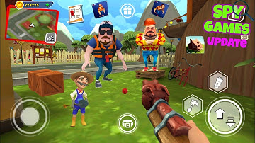 Dark Riddle New Spy Games Update 18.0.2 - NEW SKIN - UPDATED MORE | Neighbor Player : Part 32