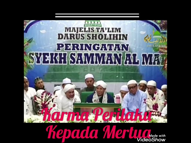 Hukum Karma Perilaku Menantu Terhadap Mertua,  Dr Alhabib Segaf Baharun M.HI class=