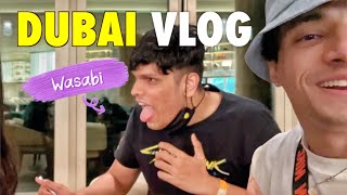 I made @Mythpat try Wasabi 🤢| DUBAI VLOG