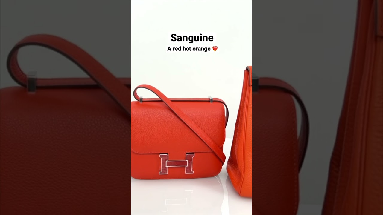 hermes capucine vs orange