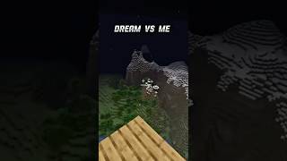 Dream vs Me Boat Clutch… Who Did It Better? 😳🔥 #minecraft