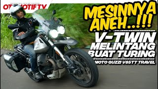 MESIN VTWIN MELINTANG..!!! MOTOR TURING YANG ANEH, INI DIA MOTO GUZZI V85TT TRAVEL l Otomotif TV