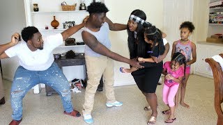 WHOOPING YOUR KID PRANK!!! ( SHE SLAPPED ME)