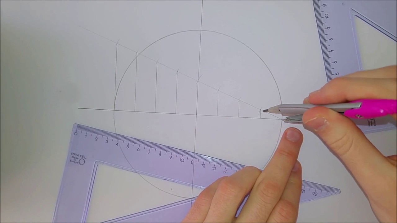Jak wpisać w okrąg dowolny wielokąt foremny
