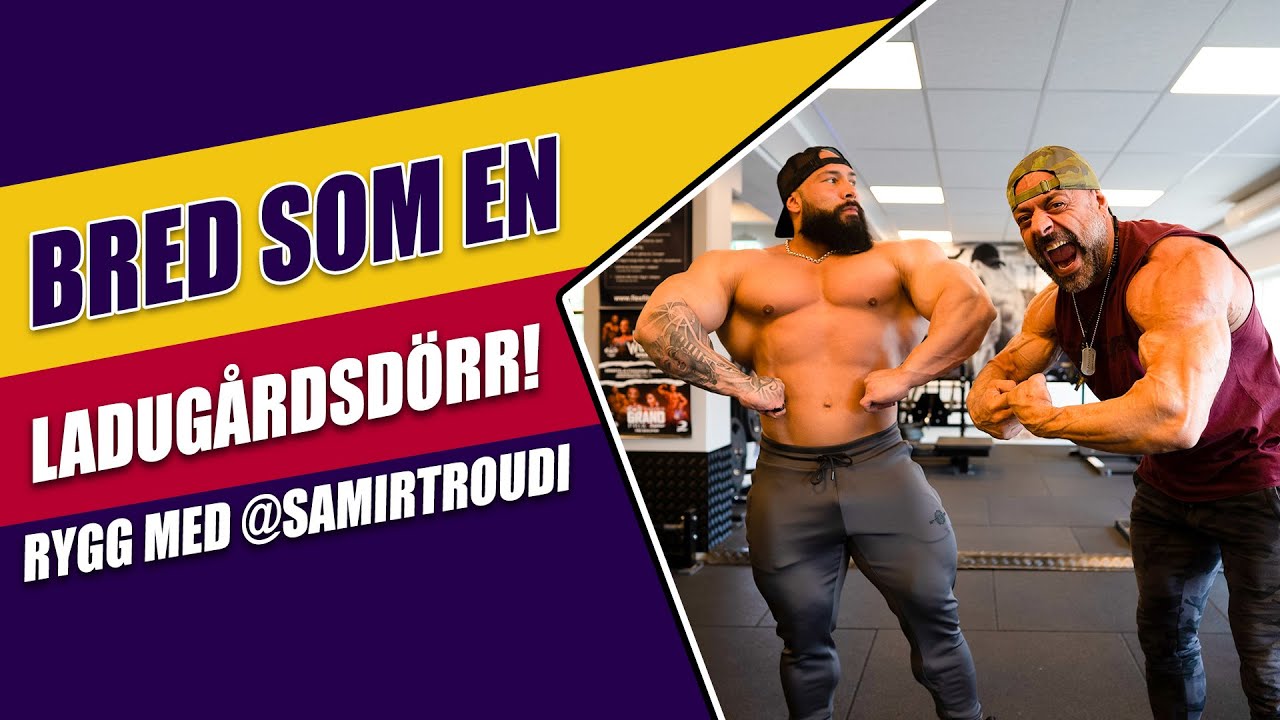 RYGGTRÄNING MED Samir Troudi!