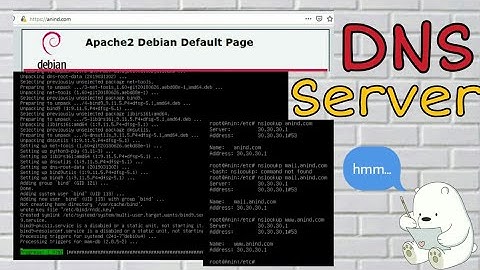 #7 Instalasi dan Konfigurasi DNS Server (Bind9) di Debian 10