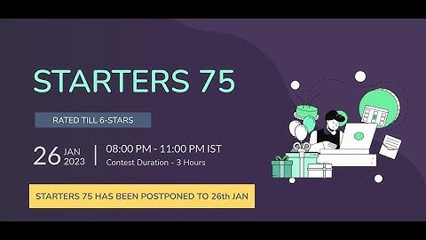 Prefix Ones || CodeChef Starters 75 Solution with Explanation