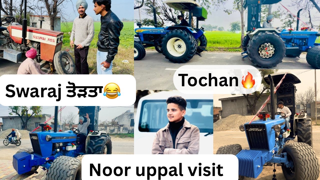 Tractor Wars vs Noor uppal🔥3 Tractors/Tochan @nooruppal98