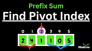 LeetCode 724. Find Pivot Index 🔍 | Prefix Sum for Beginners | Full Concept + Python Code