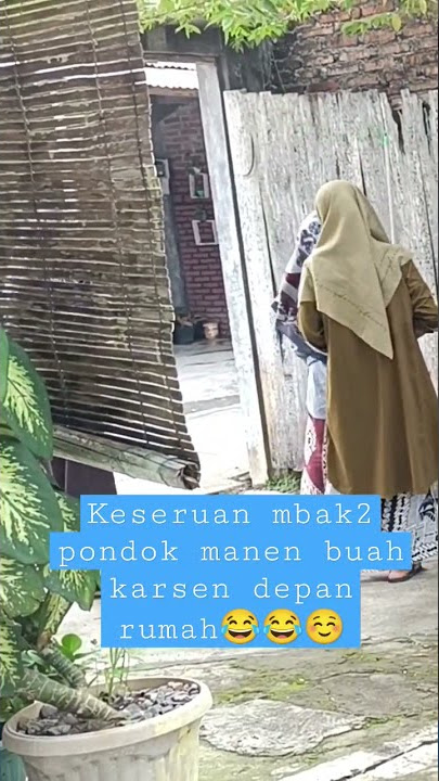 BAHAGIA ITU SEDERHANA sesederhana mbak2 pondok bisa manen karsen 😂 #santridemak #kadilangu #nafas