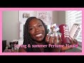 Baddie on a budget | Luxury spring &amp; Summer perfume haul