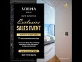 Exclusive Sobha Open HouseExplore Sobha Hartland with VisionARY &amp; avail special discounts!