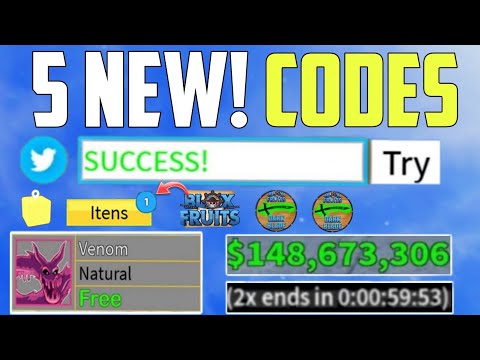 NOVEMBER ⚠️ BLOX FRUITS CODES 2023 - ROBLOX BLOX FRUITS - CODES FOR BLOX  FRUITS 