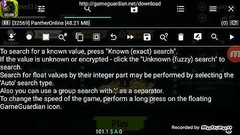 Panther Online Kill your self code