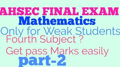AHSEC HS final exam maths most Important questions || #determinantsclass12 #part2
