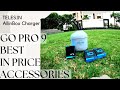 Go Pro Hero 9 and all best in price accessories || TELESIN AllinBox Charger  Part -2