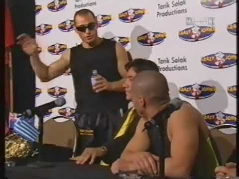 Pre-fight Press Conference Michalis Zambidis vs Gurkan Ozkan (2003)