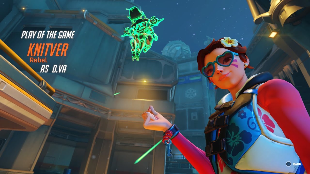 Overwatch 2 - My D.Va Waveracer Summer Bomb & Call 2+1 Kills