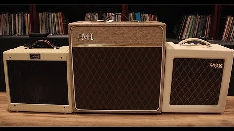 WSZ: Vox, JMI, Purdy - low-watt tube amps compared