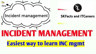 Learn Incident management easily #incident #ITSM #itil