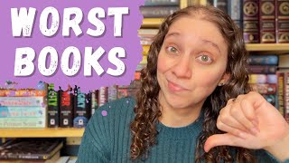 Worst Books || DNFs and Dissapointments of 2024