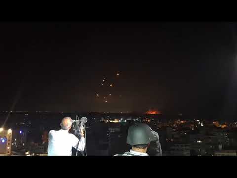 Israeli military’s Iron Dome intercepts rockets from Gaza