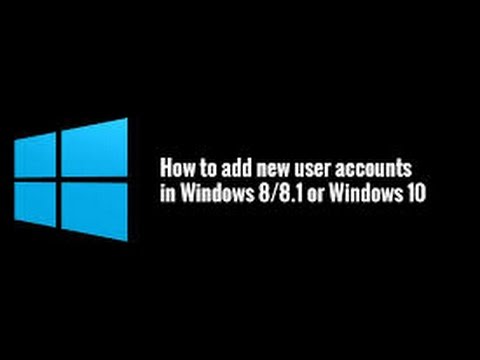 Hướng Dẫn Tạo User Mới Trên Windows 10