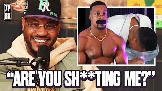 Carmelo Anthonys Hilarious Reaction To Ashton Halls Viral Morning Routine
