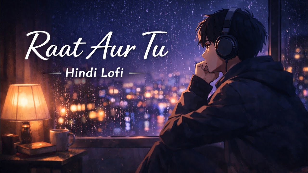 || Raat Aur Tu || –||  Hindi Lofi Song || Romantic Night Vibes || Chill  MUSIC || 🎵 🎶 |