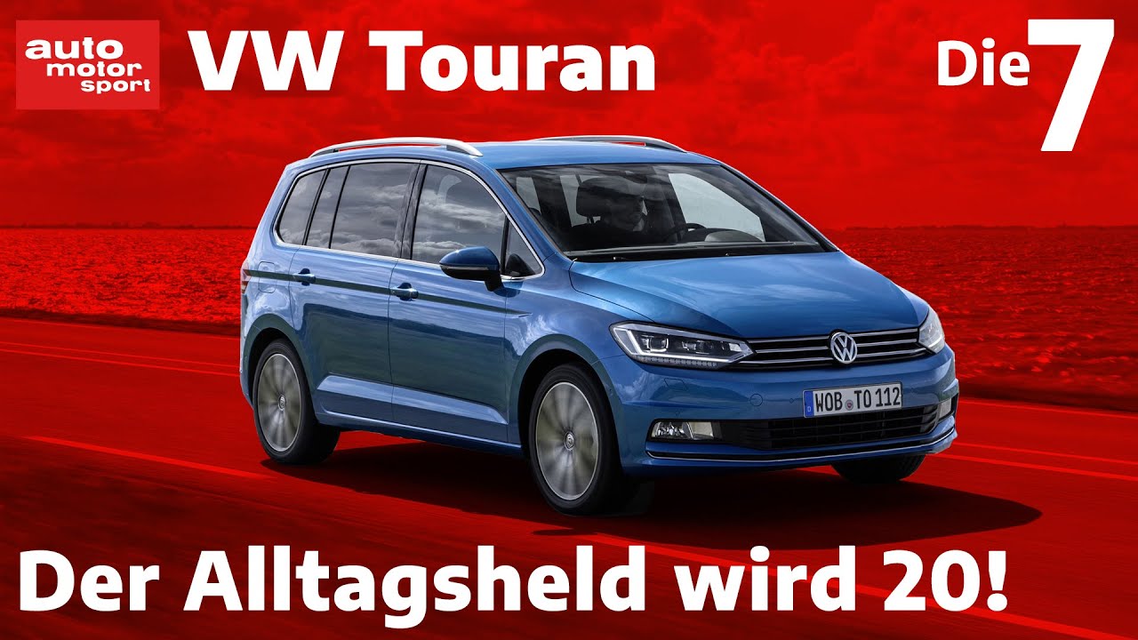 VW Touran: Ein neues Update zum 20. Geburtstag