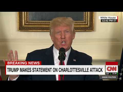 Trump condemns Charlottesville attack (full)